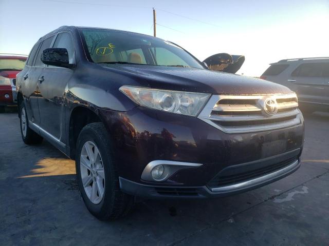 TOYOTA HIGHLANDER 2011 with VIN 5TDZK3EH3BS038002 - Photo from auction