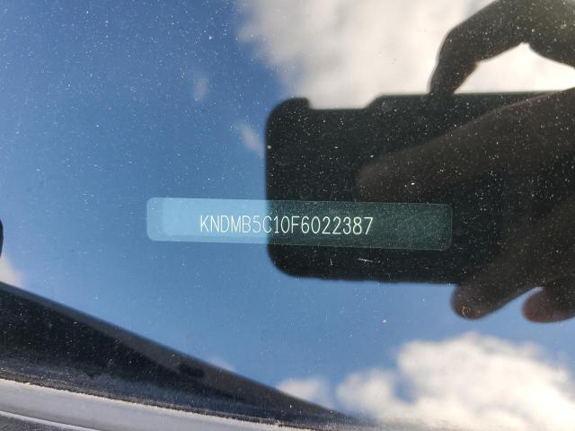 Photo 10 from auction – 2015 KIA SEDONA LX with VIN KNDMB5C10F6022387