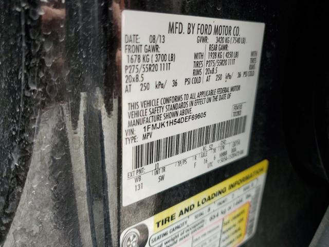 Photo 10 from auction – 2013 FORD EXPEDITION with VIN 1FMJK1H54DEF69605