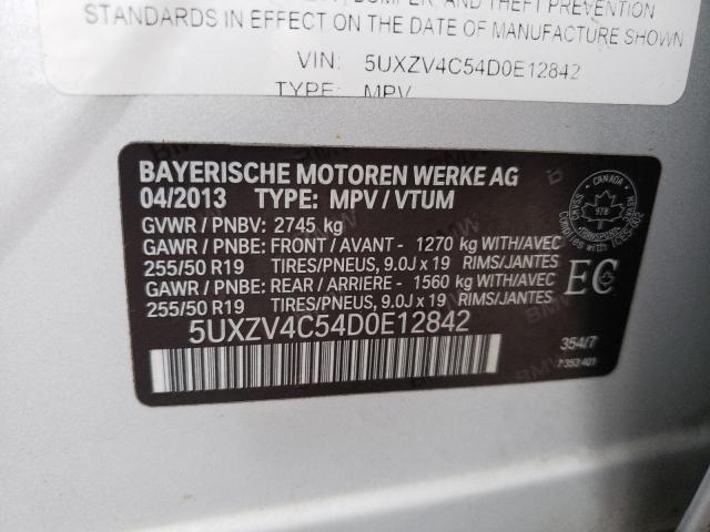 Photo 10 from auction – 2013 BMW X5 XDRIVE3 with VIN 5UXZV4C54D0E12842
