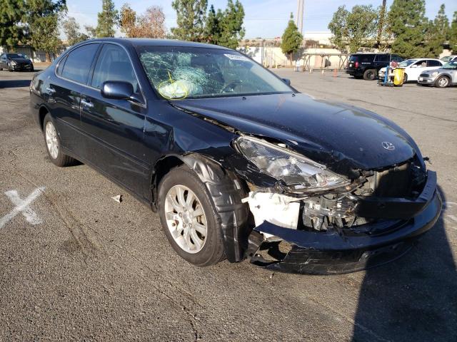 LEXUS ES 300 2003 with VIN JTHBF30G430122143 - Photo from auction