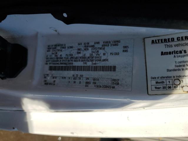 Photo 10 from auction – 2008 FORD ECONOLINE with VIN 1FTSS34L58DB03959