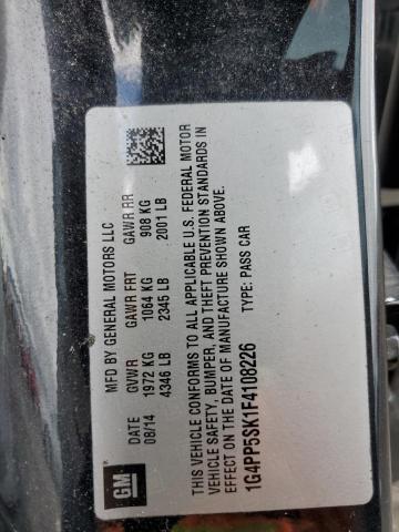 Photo 10 from auction – 2015 BUICK VERANO with VIN 1G4PP5SK1F4108226