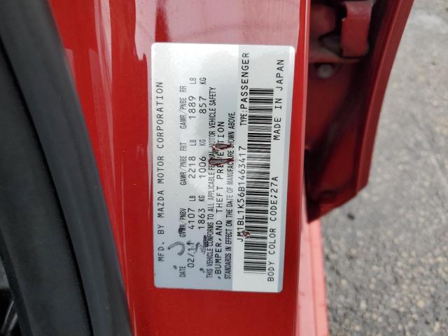 Photo 10 from auction – 2011 MAZDA 3 S with VIN JM1BL1K56B1463417