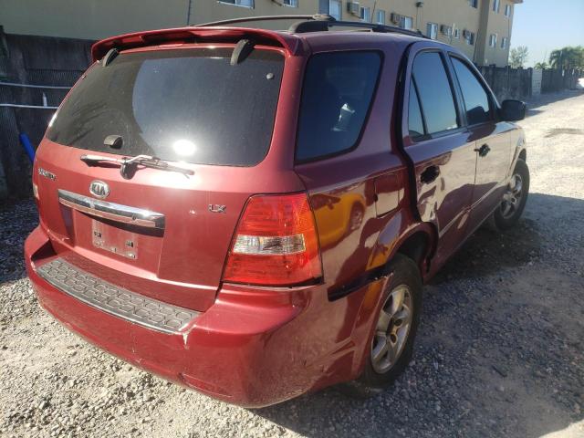 Photo 4 from auction – 2007 KIA SORENTO EX with VIN KNDJD736175730532