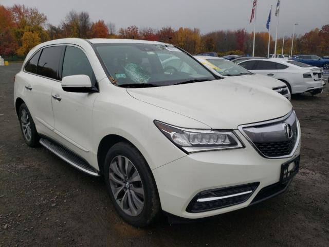 ACURA MDX TECHNO 2016 with VIN 5FRYD4H6XGB049062 - Photo from auction