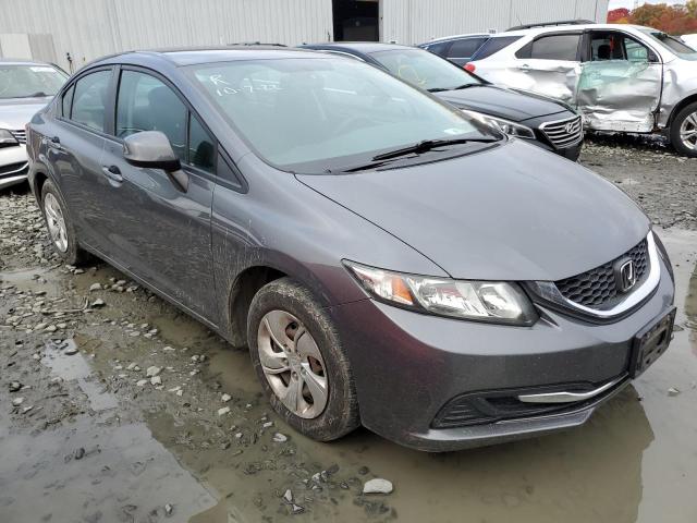 HONDA CIVIC LX 2013 with VIN 19XFB2F52DE258729 - Photo from auction
