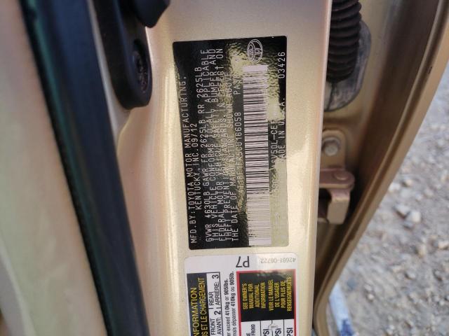 Photo 10 from auction – 2012 TOYOTA CAMRY BASE with VIN 4T1BF1FK5CU166058
