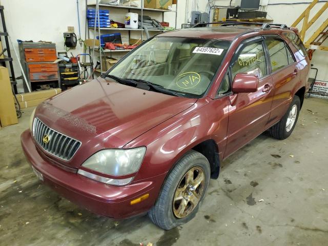 Photo 2 from auction – 2000 LEXUS RX 300 with VIN JT6HF10U9Y0139914