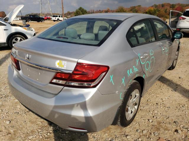 Photo 4 from auction – 2014 HONDA CIVIC LX with VIN 19XFB2F53EE071064