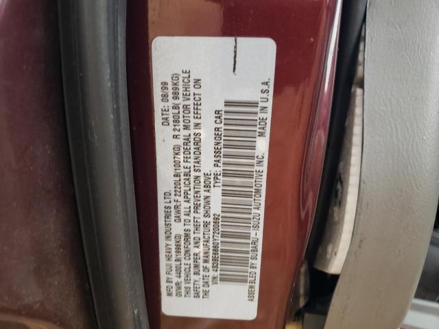 Photo 10 from auction – 2000 SUBARU LEGACY OUT with VIN 4S3BE6860Y7200692