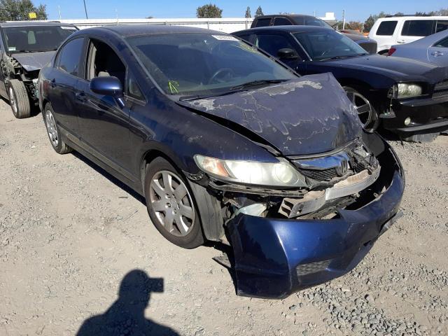HONDA CIVIC LX 2010 with VIN 19XFA1F52AE053145 - Photo from auction