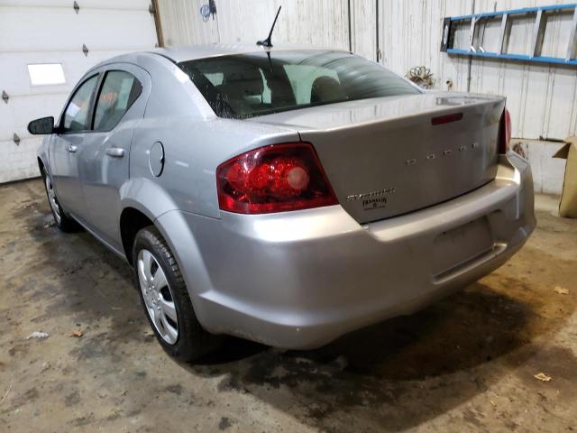 Photo 3 from auction – 2014 DODGE AVENGER SE with VIN 1C3CDZABXEN189020