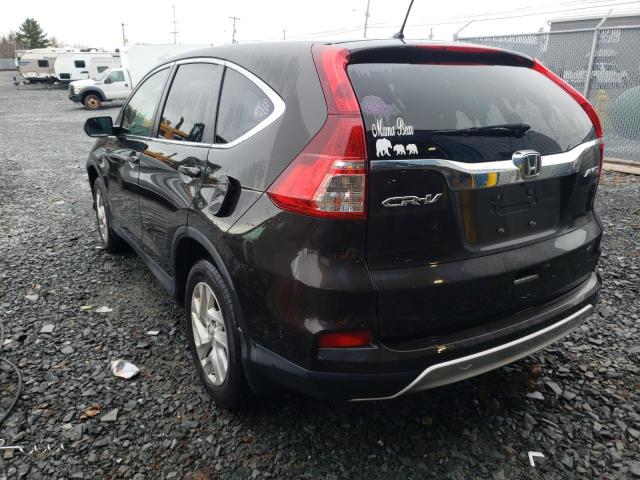 Photo 3 from auction – 2015 HONDA CR-V EX with VIN 2HKRM4H53FH100995