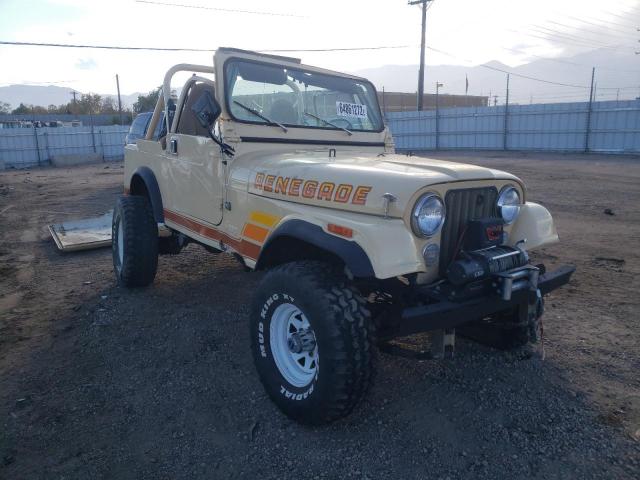 JEEP JEEP CJ7 1983 with VIN 1JCCN87E4DT045931 - Photo from auction