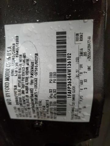 Photo 10 from auction – 2004 FORD FOCUS SE with VIN 1FAFP36344W136102