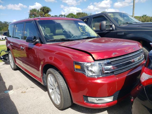 FORD FLEX SEL 2018 with VIN 2FMGK5C86JBA20028 - Photo from auction