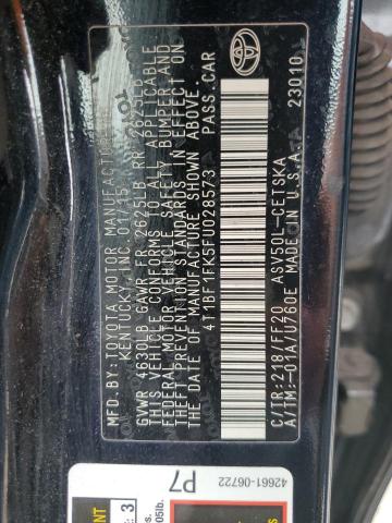 Photo 10 from auction – 2015 TOYOTA CAMRY LE with VIN 4T1BF1FK5FU028573