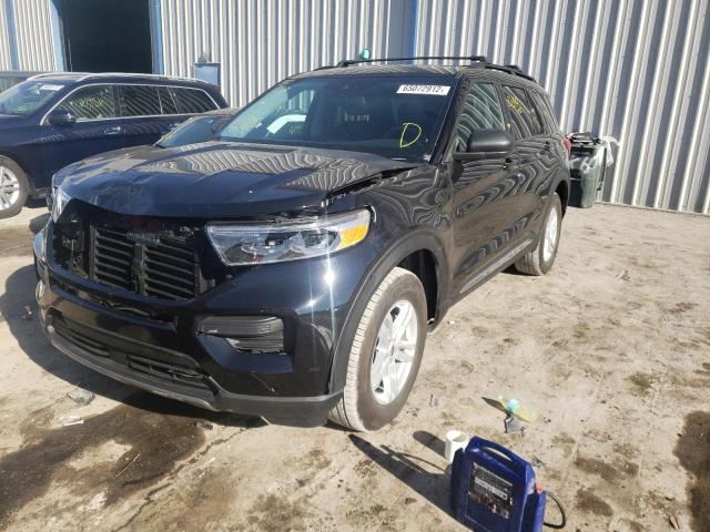 Photo 2 from auction – 2021 FORD EXPLORER X with VIN 1FMSK8DH2MGA60257