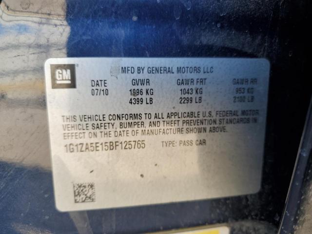 Photo 10 from auction – 2011 CHEVROLET MALIBU LS with VIN 1G1ZA5E15BF125765
