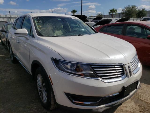 LINCOLN MKX SELECT 2016 with VIN 2LMTJ8KR2GBL57774 - Photo from auction