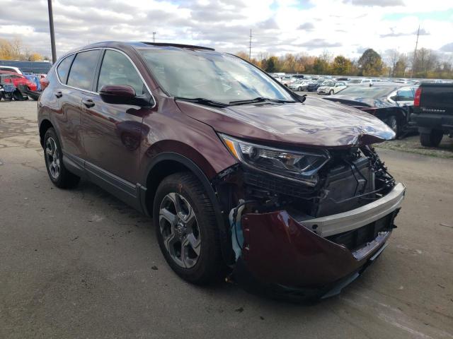 HONDA CR-V EXL 2019 with VIN 5J6RW2H83KL024798 - Photo from auction