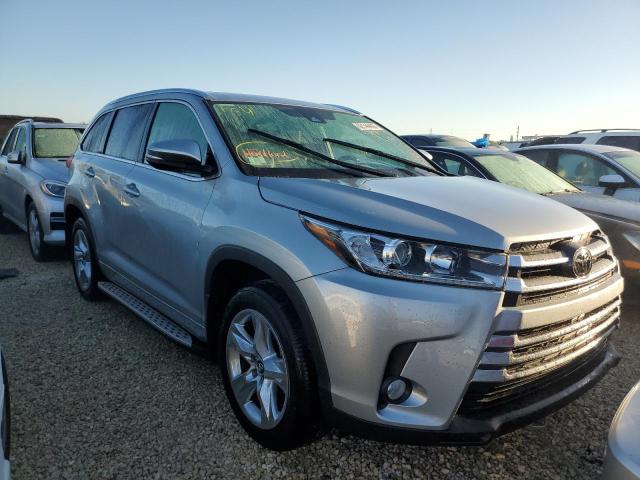 TOYOTA HIGHLANDER 2018 with VIN 5TDDZRFH1JS860805 - Photo from auction
