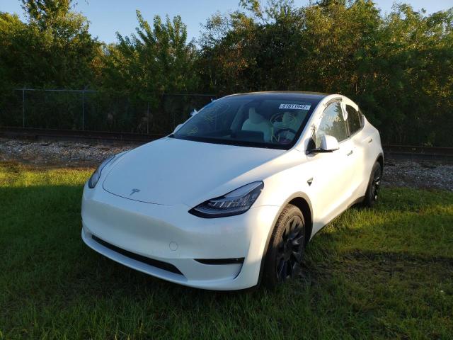 Photo 2 from auction – 2022 TESLA MODEL Y with VIN 7SAYGDEE5NF395931