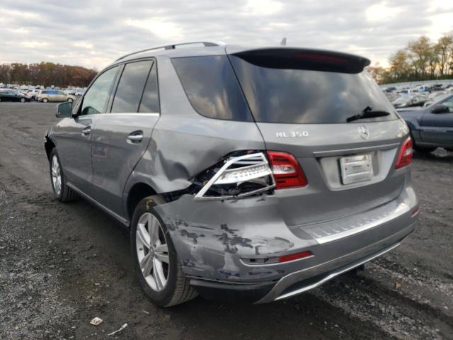 Photo 3 from auction – 2013 MERCEDES-BENZ ML 350 BLU with VIN 4JGDA2EB2DA174815