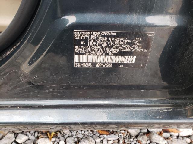 Photo 10 from auction – 2009 TOYOTA RAV4 with VIN JTMZF33V895004618