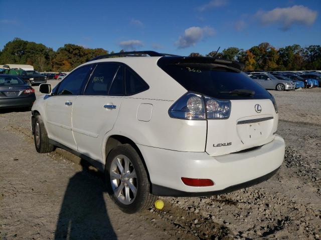 Photo 3 from auction – 2009 LEXUS RX 350 with VIN 2T2GK31U39C059473