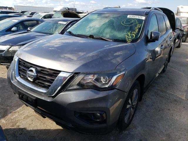 Photo 2 from auction – 2017 NISSAN PATHFINDER with VIN 5N1DR2MM6HC637464