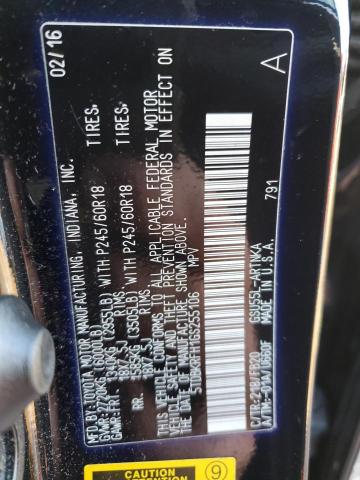 Photo 10 from auction – 2016 TOYOTA HIGHLANDER with VIN 5TDBKRFH1GS255106