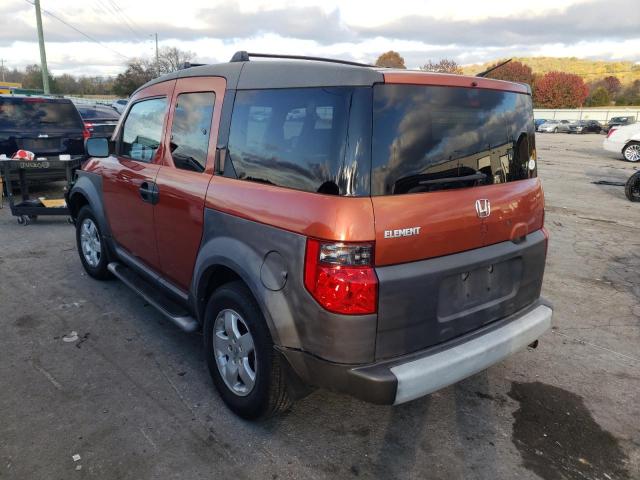 Photo 3 from auction – 2003 HONDA ELEMENT EX with VIN 5J6YH18553L009453