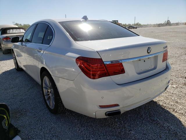 Photo 3 from auction – 2011 BMW 750 I with VIN WBAKA8C59BCY37131
