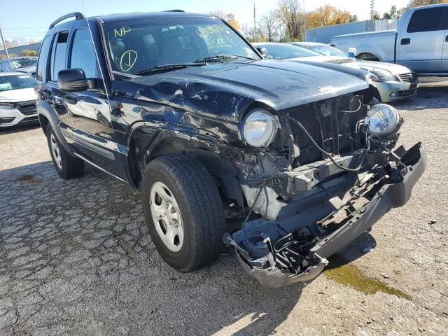 JEEP LIBERTY SP 2004 with VIN 1J4GL48K94W102039 - Photo from auction