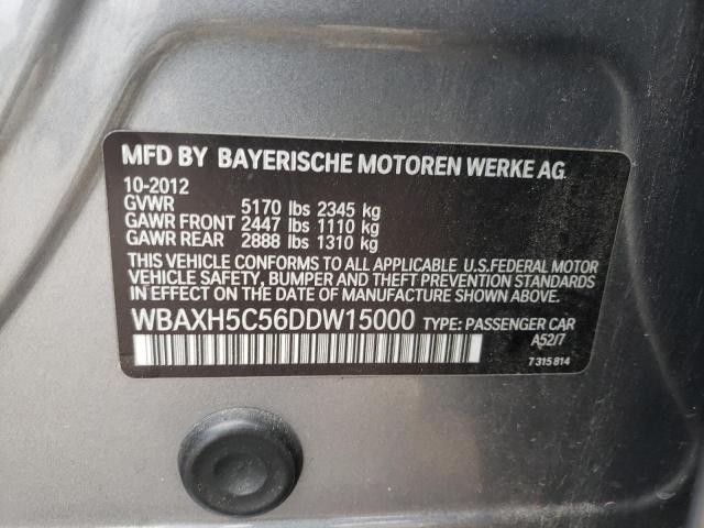 Photo 10 from auction – 2013 BMW 528 XI with VIN WBAXH5C56DDW15000