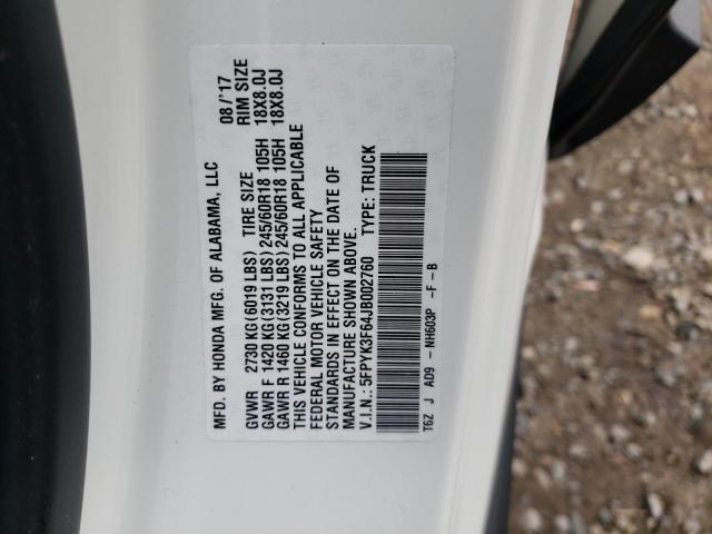 صورة رقم 10 من المزاد - 2018 HONDA RIDGELINE مع VIN 5FPYK3F64JB002760