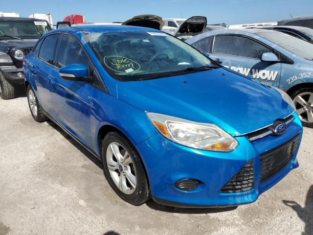 FORD FOCUS SE 2014 with VIN 1FADP3F24EL396565 - Photo from auction