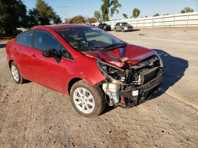 KIA RIO LX 2017 with VIN KNADM4A33H6049205 - Photo from auction