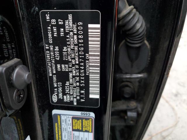 Photo 10 from auction – 2013 KIA OPTIMA EX with VIN 5XXGN4A71DG168009