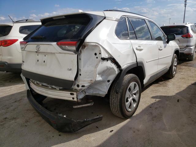 Photo 4 from auction – 2021 TOYOTA RAV4 LE with VIN 2T3H1RFVXMW136936