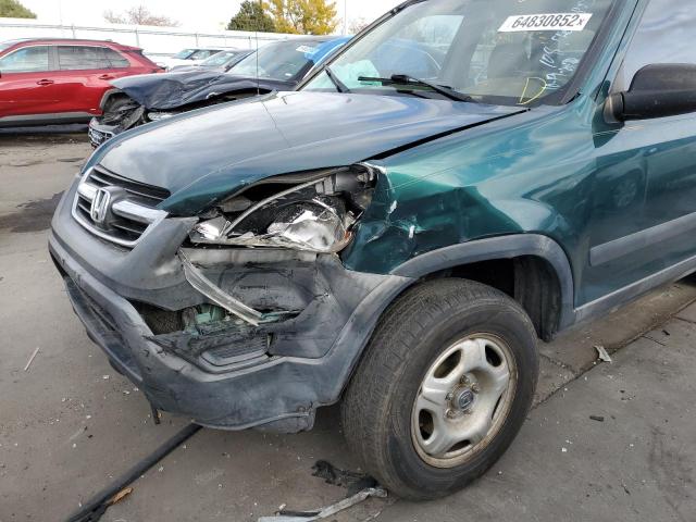 Photo 9 from auction – 2002 HONDA CR-V LX with VIN JHLRD68422C008174