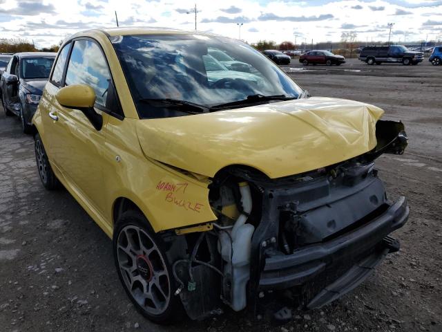 FIAT 500 SPORT 2012 with VIN 3C3CFFBR6CT343272 - Photo from auction