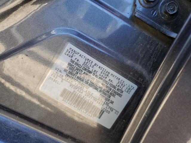Photo 10 from auction – 2014 NISSAN SENTRA S with VIN 3N1AB7AP1EL623157