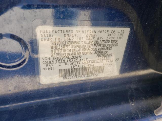 Photo 10 from auction – 2018 NISSAN VERSA NOTE with VIN 3N1CE2CP0JL355972