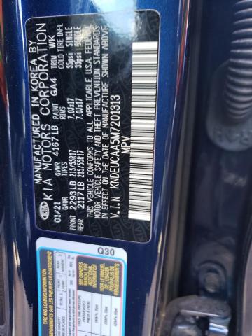 Photo 10 from auction – 2021 KIA SELTOS S with VIN KNDEUCAA5M7201313