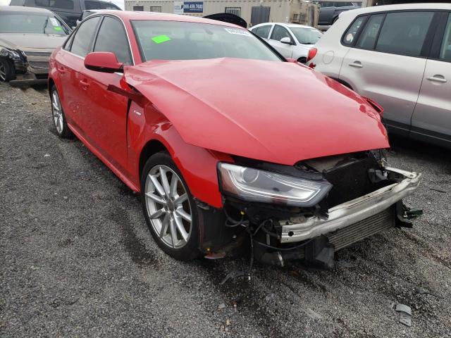 AUDI A4 PREMIUM 2015 with VIN WAUAFAFL5FA050547 - Photo from auction