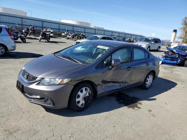 Photo 2 from auction – 2014 HONDA CIVIC LX with VIN 19XFB2F5XEE201924