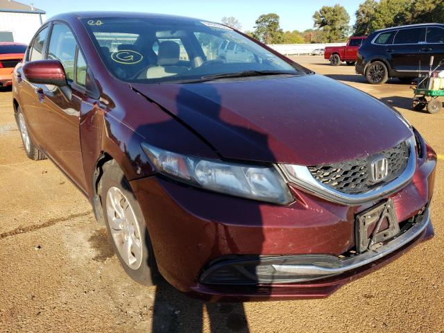 HONDA CIVIC LX 2015 with VIN 19XFB2F59FE101685 - Photo from auction